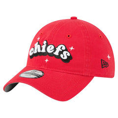Girls Youth Cheer 9TWENTY Adjustable Hat - Kansas City Chiefs Hats