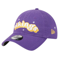 Girls Youth Cheer 9TWENTY Adjustable Hat - Minnesota Vikings Hats