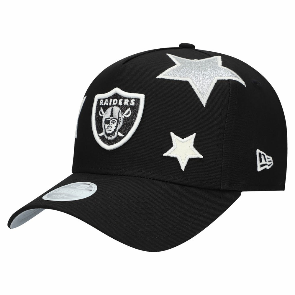 Women's Stardom A-Frame 9FORTY Adjustable Hat - Las Vegas Raiders Hats