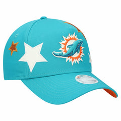 Women's Stardom A-Frame 9FORTY Adjustable Hat - Miami Dolphins Hats