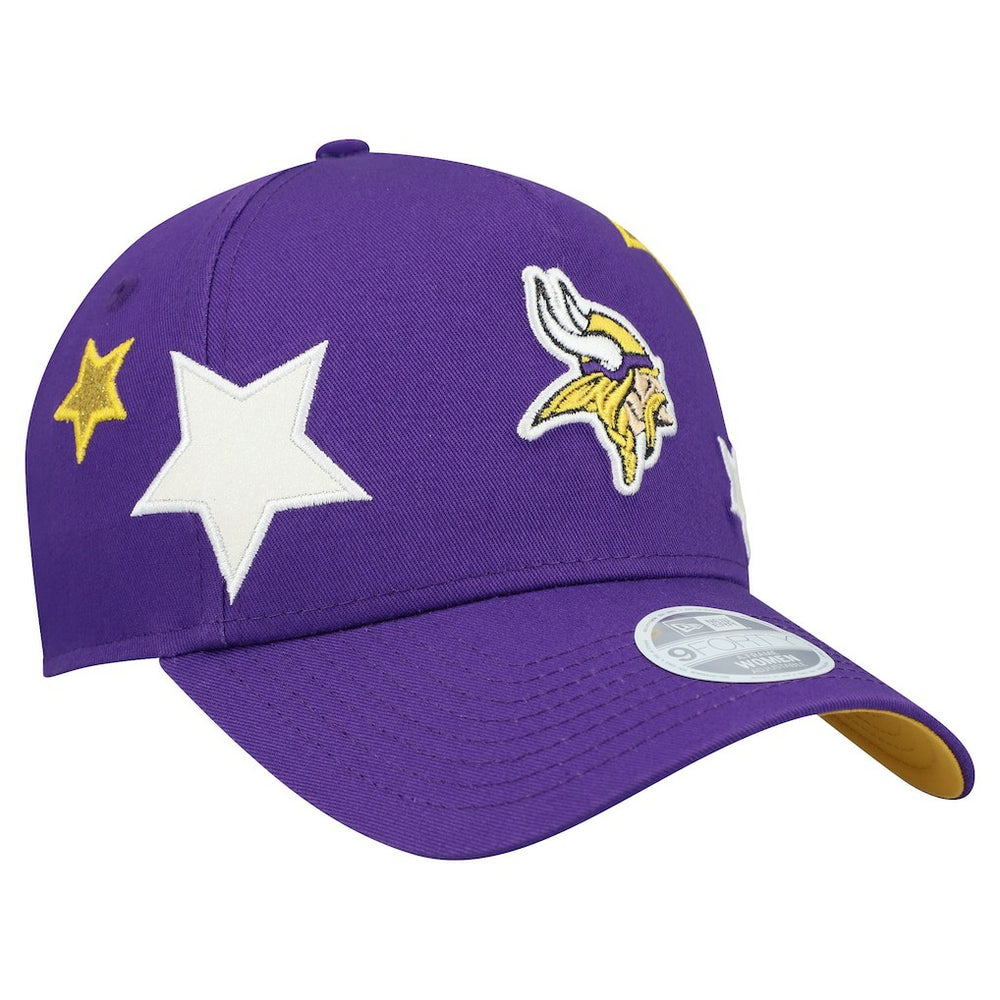 Women's Stardom A-Frame 9FORTY Adjustable Hat - Minnesota Vikings Hats