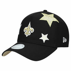 Women's Stardom A-Frame 9FORTY Adjustable Hat - New Orleans Saints Hats