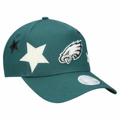 Women's Stardom A-Frame 9FORTY Adjustable Hat - Philadelphia Eagles Hats