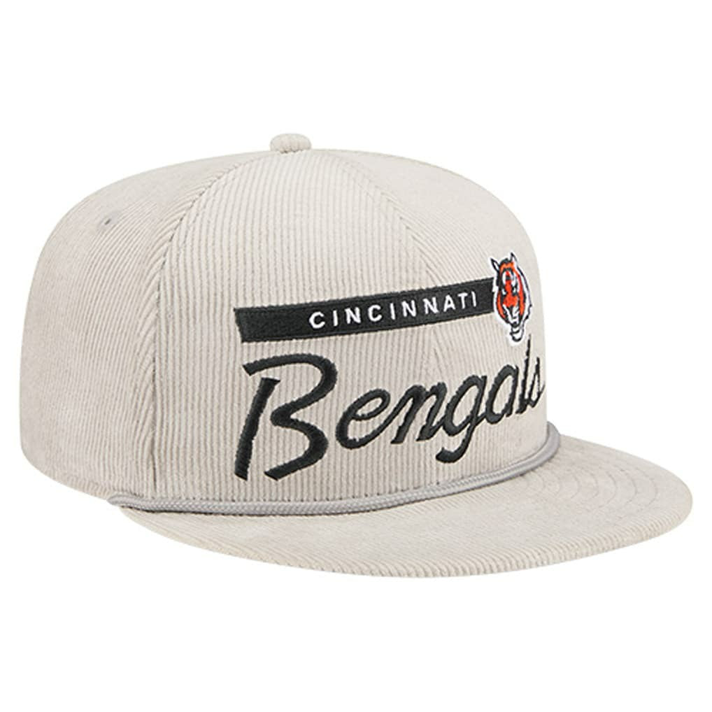 Cord Rope Corduroy 9FIFTY Snapback Hat - Cincinnati Bengals Hats
