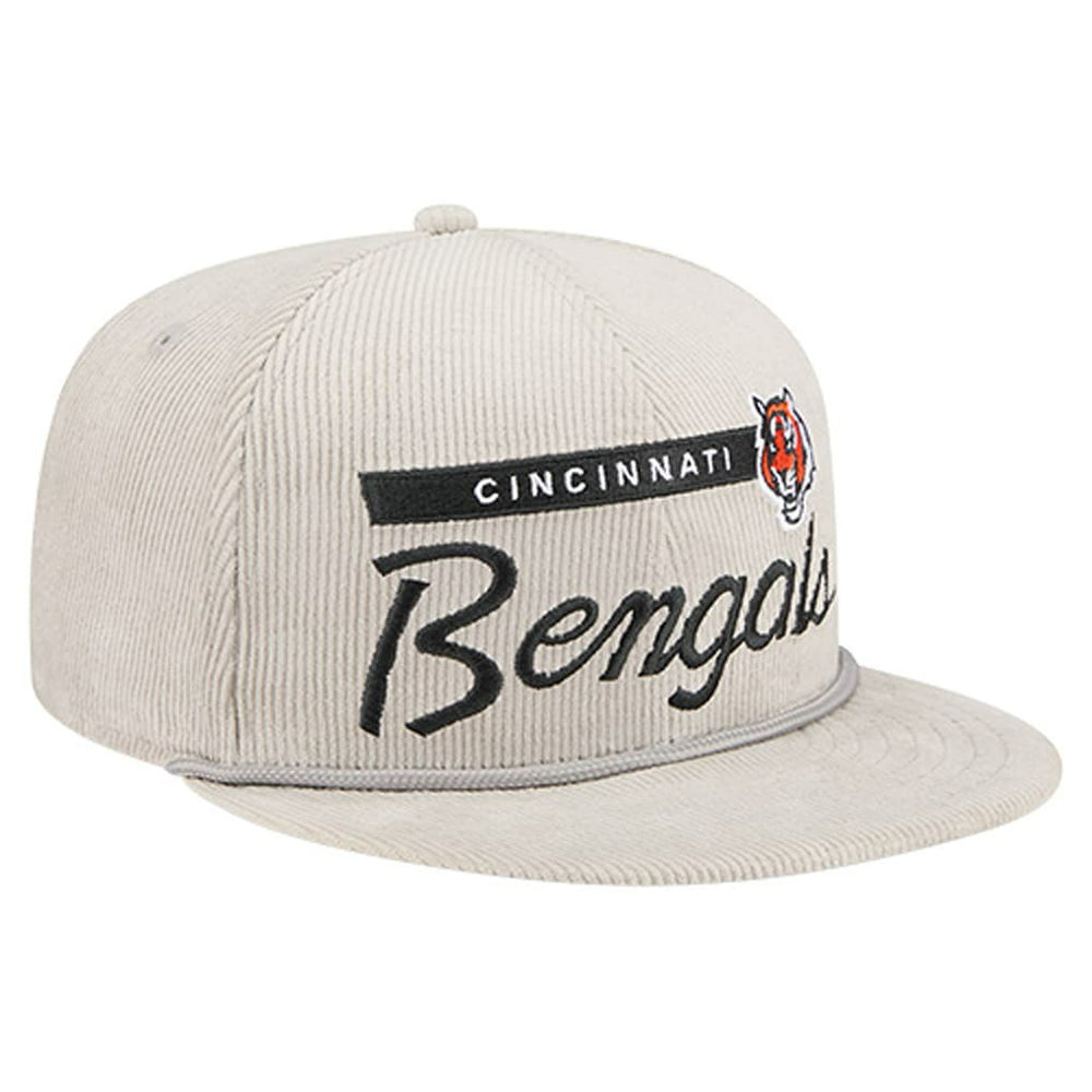 Cord Rope Corduroy 9FIFTY Snapback Hat - Cincinnati Bengals Hats