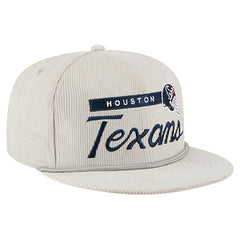 Cord Rope Corduroy 9FIFTY Snapback Hat - Houston Texans Hats