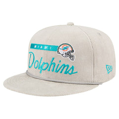 Cord Rope Corduroy 9FIFTY Snapback Hat - Miami Dolphins Hats