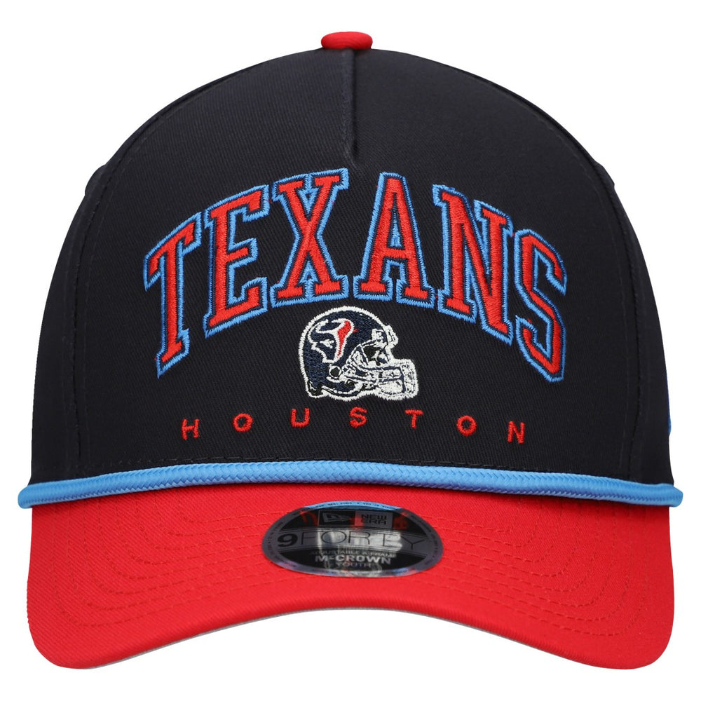Youth Arch COOLERA 9FORTY A-Frame Adjustable Hat - Houston Texans Hats