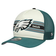 Youth Banner 9FIFTY A-Frame Adjustable Trucker Hat - Philadelphia Eagles Hats