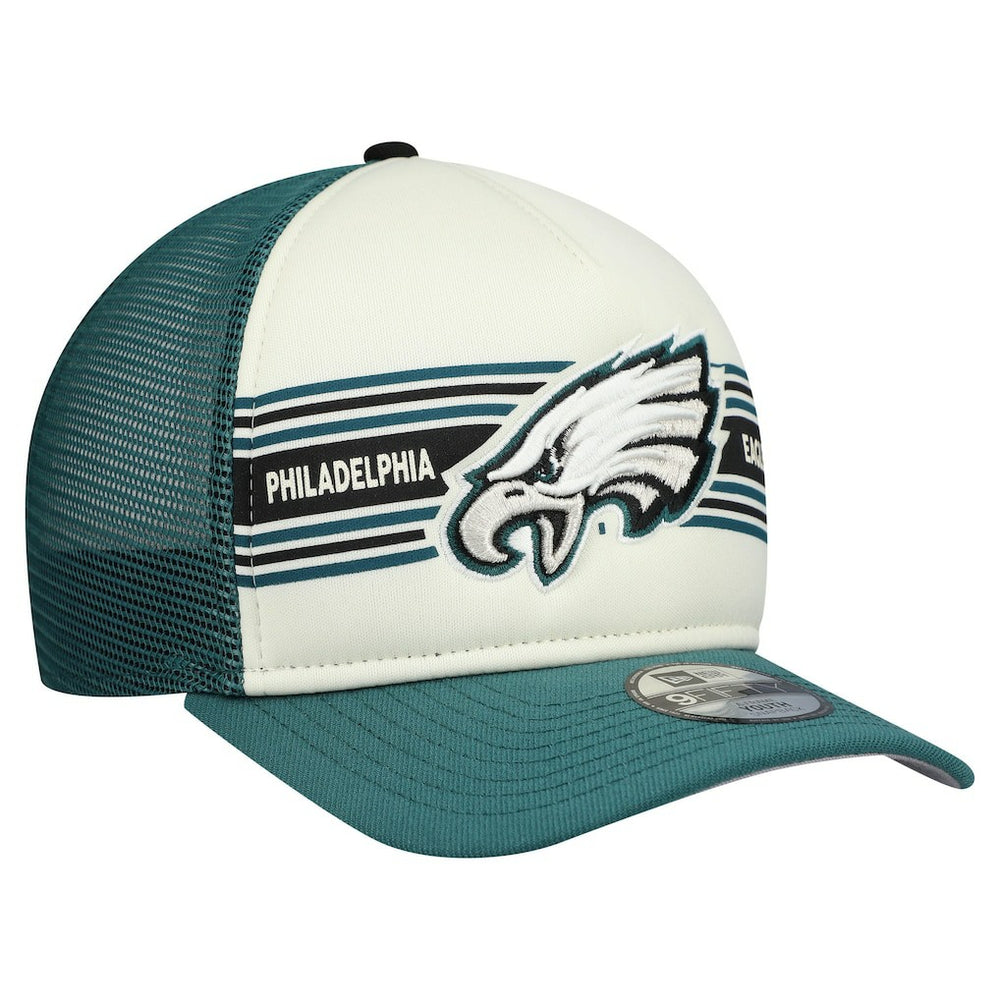 Youth Banner 9FIFTY A-Frame Adjustable Trucker Hat - Philadelphia Eagles Hats
