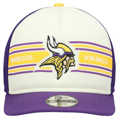 Youth Banner 9FIFTY A-Frame Adjustable Trucker Hat - Minnesota Vikings Hats