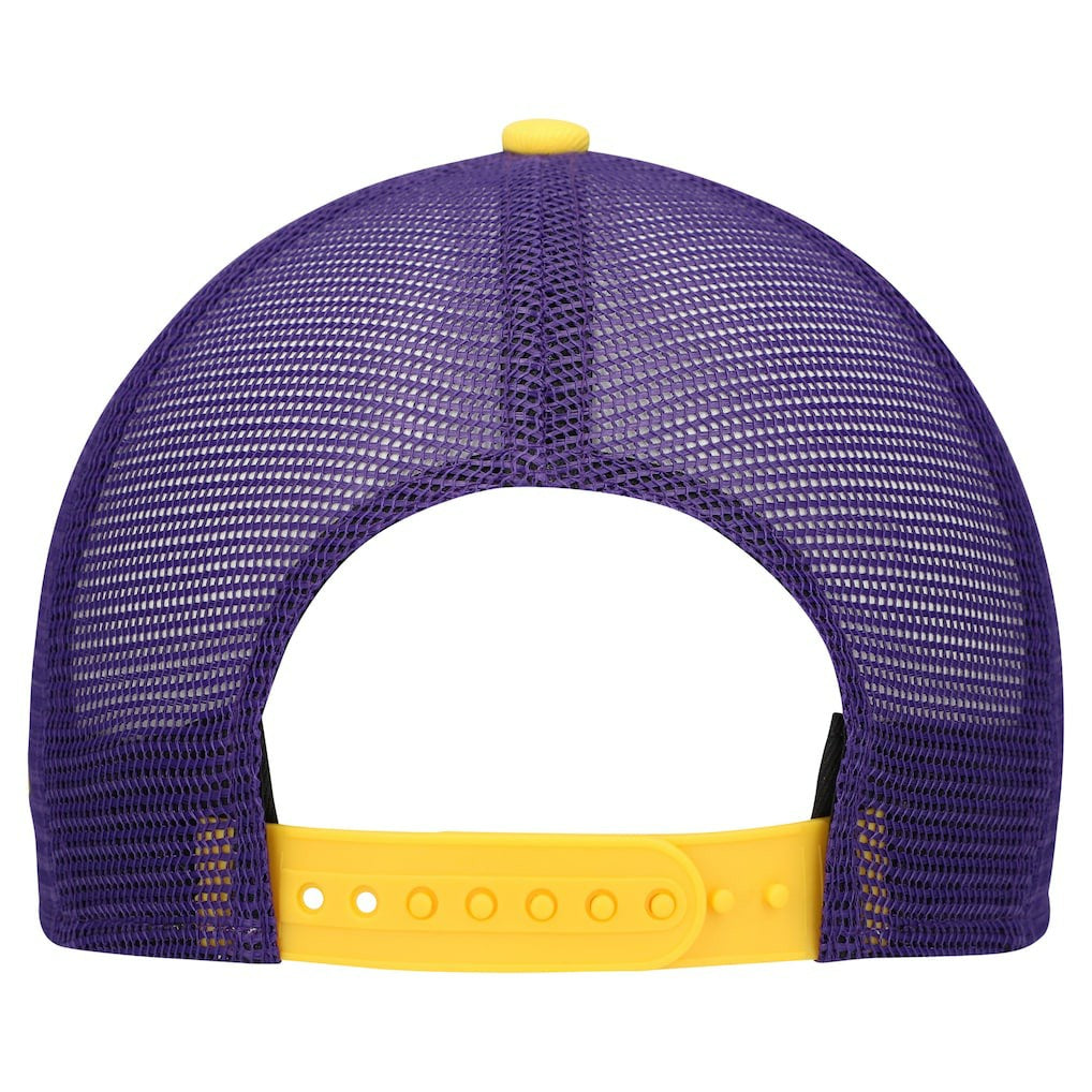 Youth Banner 9FIFTY A-Frame Adjustable Trucker Hat - Minnesota Vikings Hats