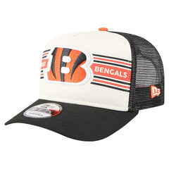 Youth Banner 9FIFTY A-Frame Adjustable Trucker Hat - Cincinnati Bengals Hats