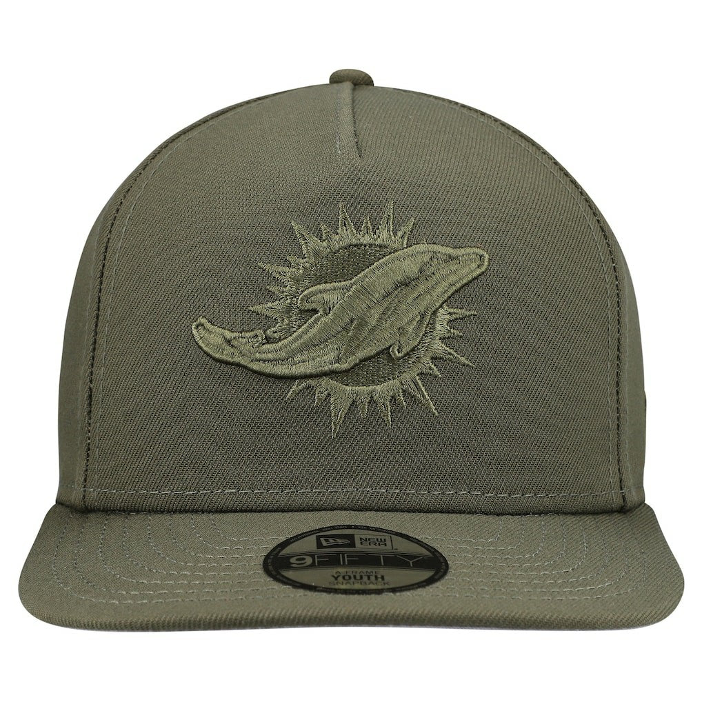 Youth Color Pack A-Frame 9FIFTY Snapback Hat - Miami Dolphins Hats