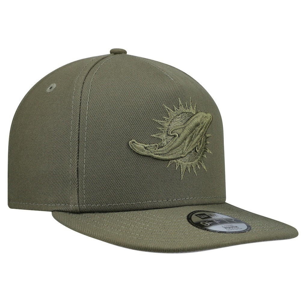 Youth Color Pack A-Frame 9FIFTY Snapback Hat - Miami Dolphins Hats