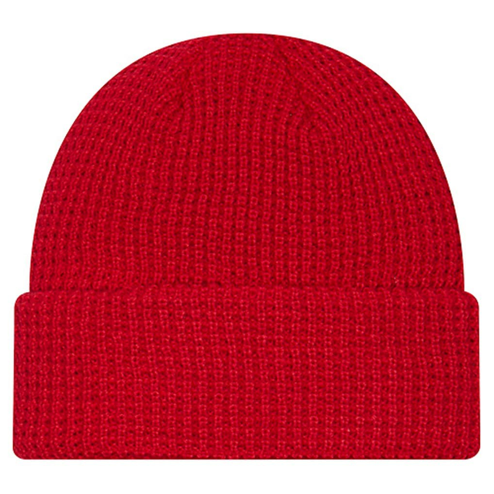 Youth Waffle Cuffed Knit Hat - San Francisco 49ers Hats