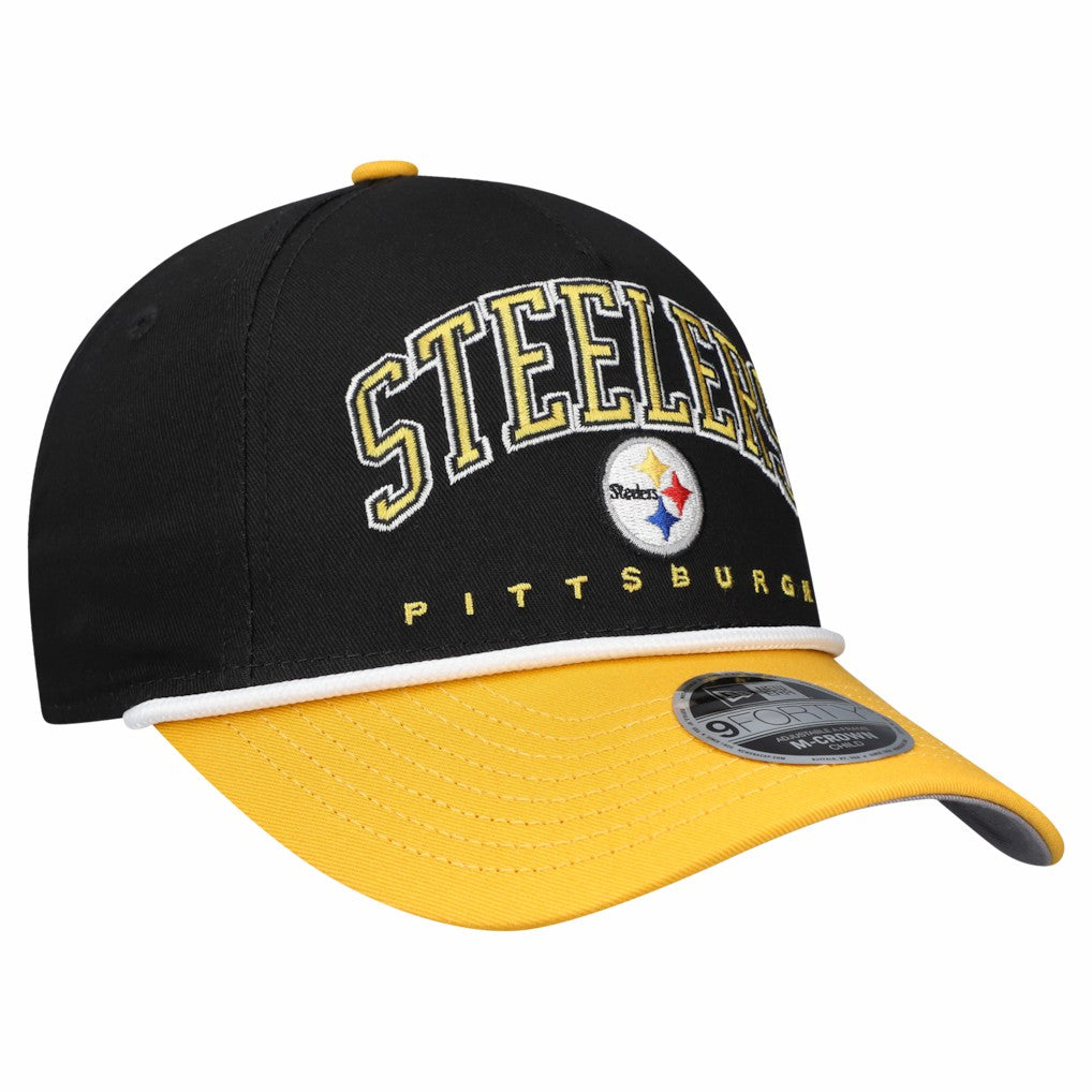 Preschool Arch COOLERA 9FORTY A-Frame M-Crown Adjustable Hat - Pittsburgh Steelers Hats