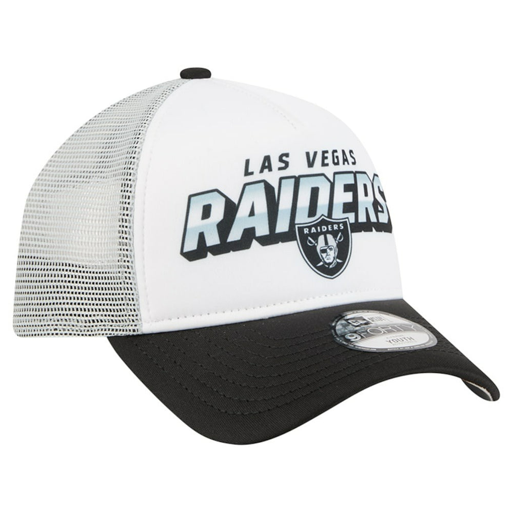 Preschool 9FORTY A-Frame Adjustable Hat - Las Vegas Raiders Hats