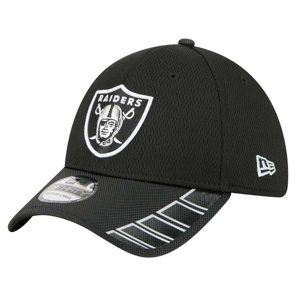 Visor Hit 39THIRTY Flex Hat - Las Vegas Raiders Hats