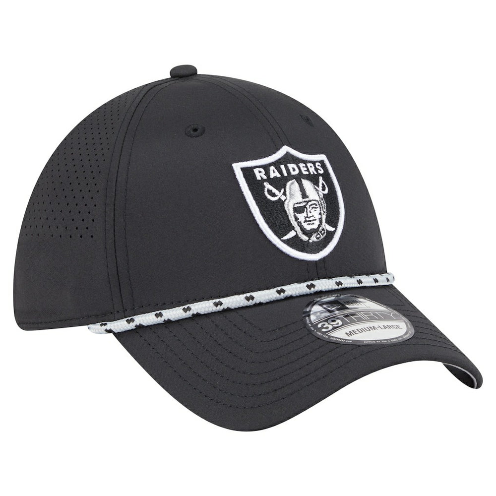 Perforated 39THIRTY Flex Hat - Las Vegas Raiders Hats
