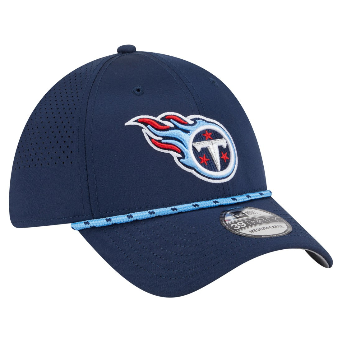 Perforated 39THIRTY Flex Hat - Tennessee Titans Hats