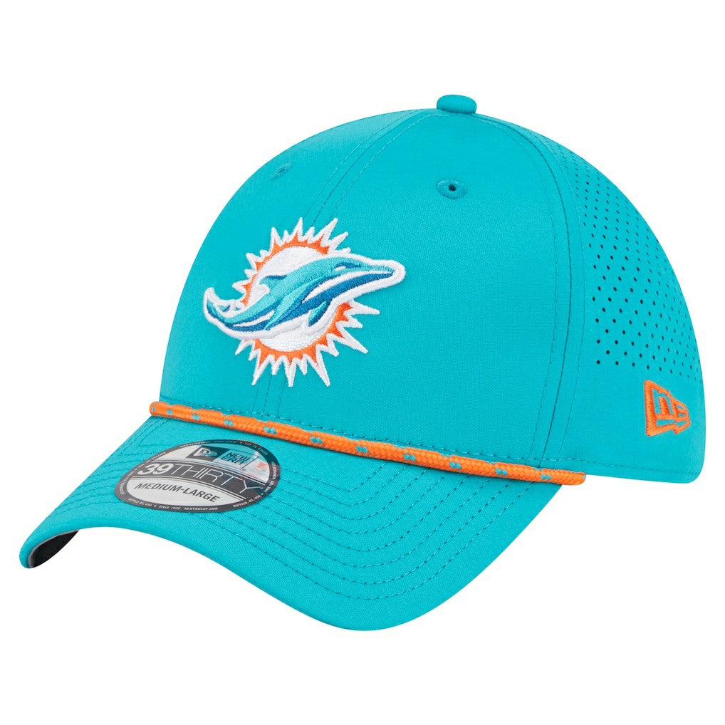 Perforated 39THIRTY Flex Hat - Miami Dolphins Hats