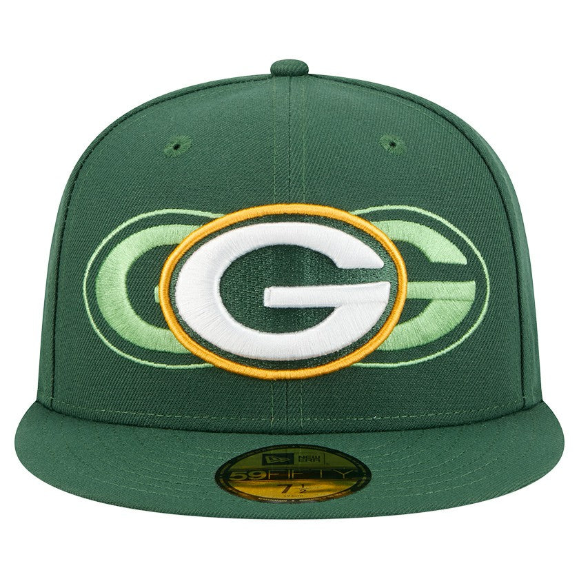 Tri-Hit 59FIFTY Fitted Hat - Green Bay Packers Hats