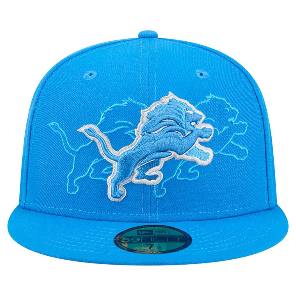 Tri-Hit 59FIFTY Fitted Hat - Detroit Lions Hats