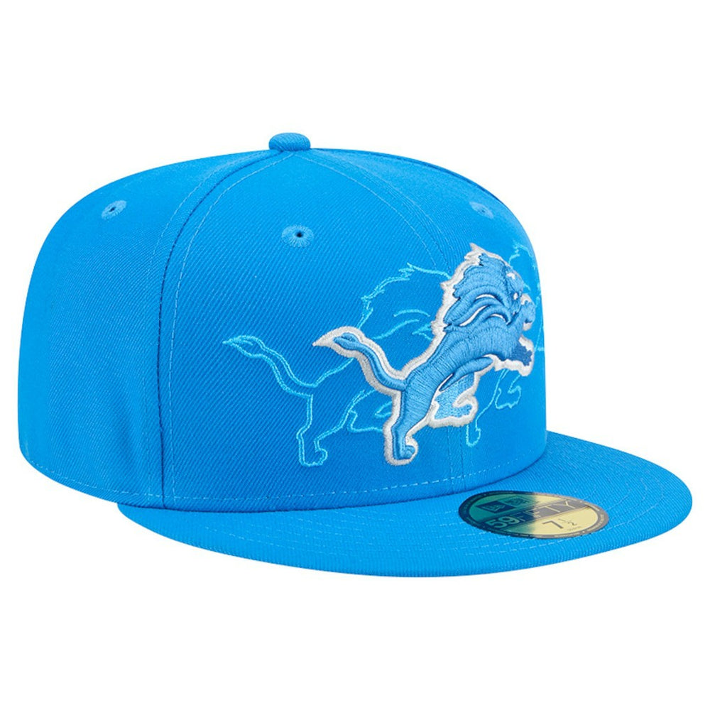 Tri-Hit 59FIFTY Fitted Hat - Detroit Lions Hats