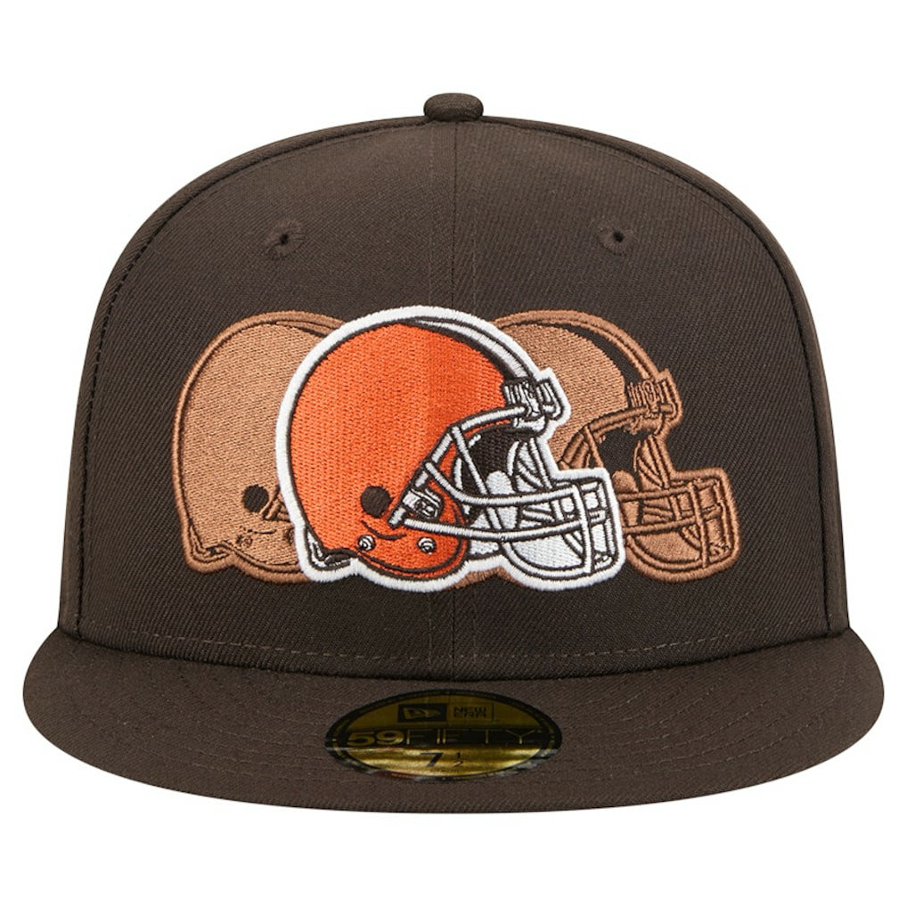 Tri-Hit 59FIFTY Fitted Hat - Cleveland Browns Hats