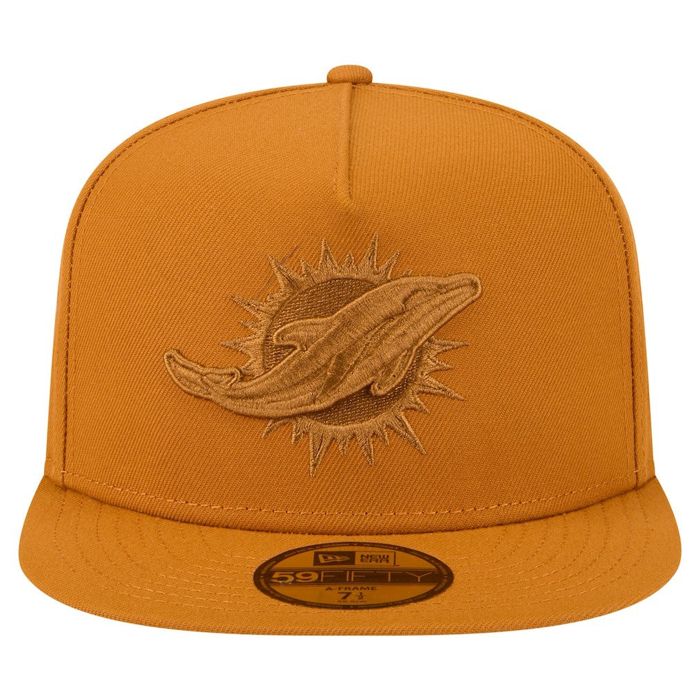 Color Pack A-Frame 59FIFTY Fitted Hat - Miami Dolphins Hats