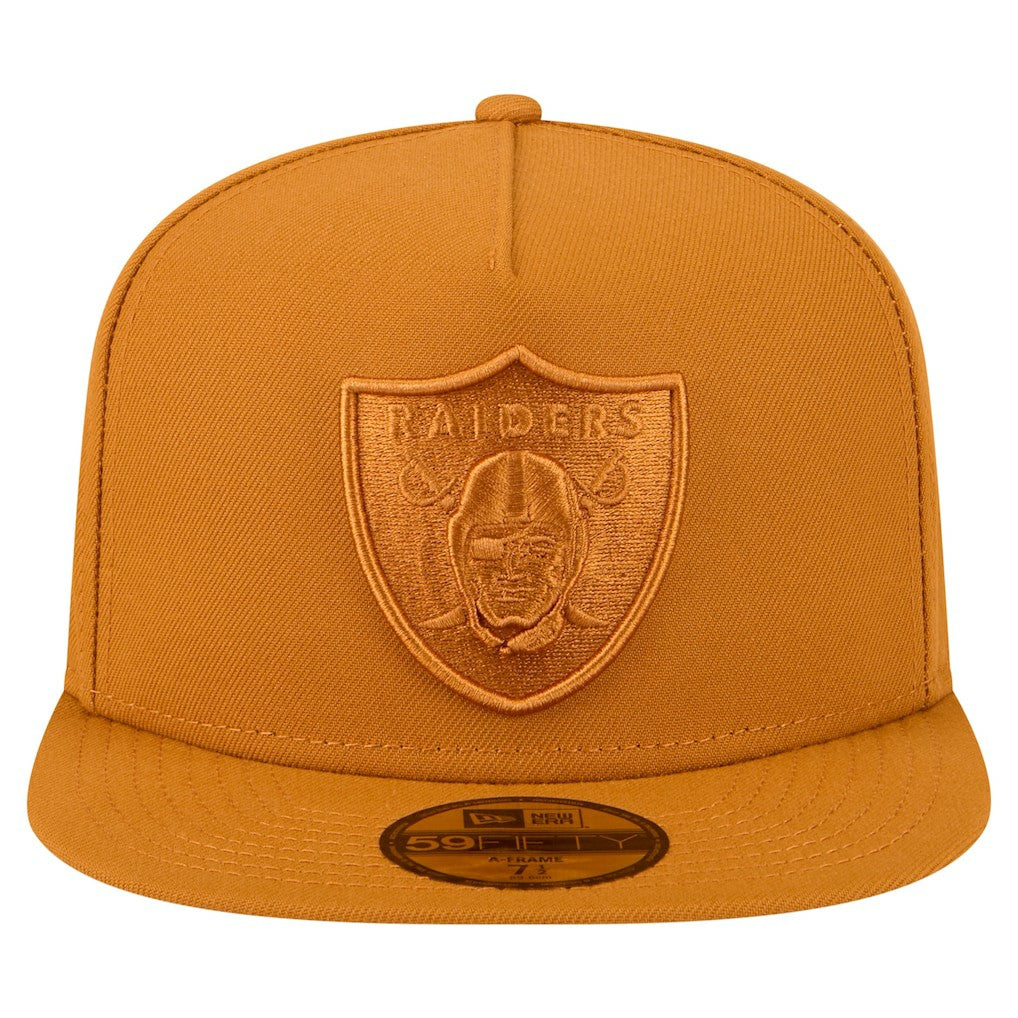 Color Pack A-Frame 59FIFTY Fitted Hat - Las Vegas Raiders Hats