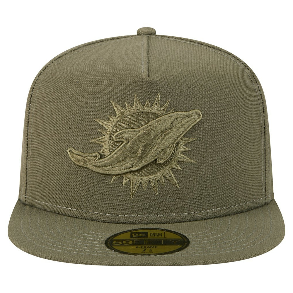 Color Pack A-Frame 59FIFTY Fitted Hat - Miami Dolphins Hats