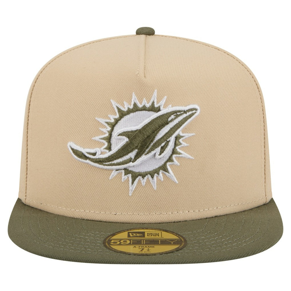 Color Pack A-Frame 59FIFTY Fitted Hat - Miami Dolphins Hats