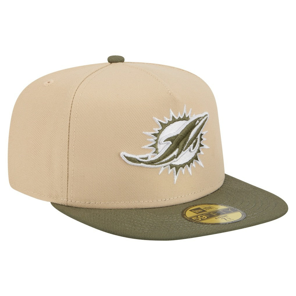 Color Pack A-Frame 59FIFTY Fitted Hat - Miami Dolphins Hats