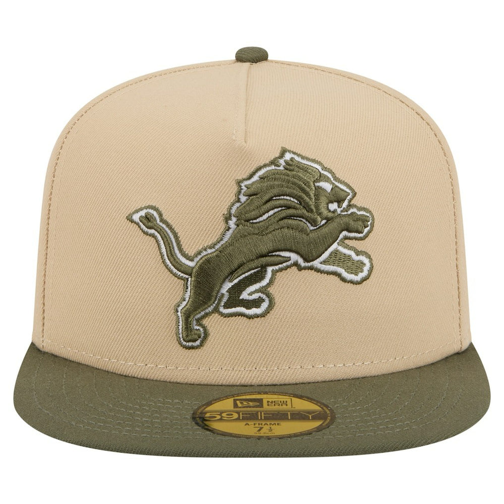 Color Pack A-Frame 59FIFTY Fitted Hat - Detroit Lions Hats
