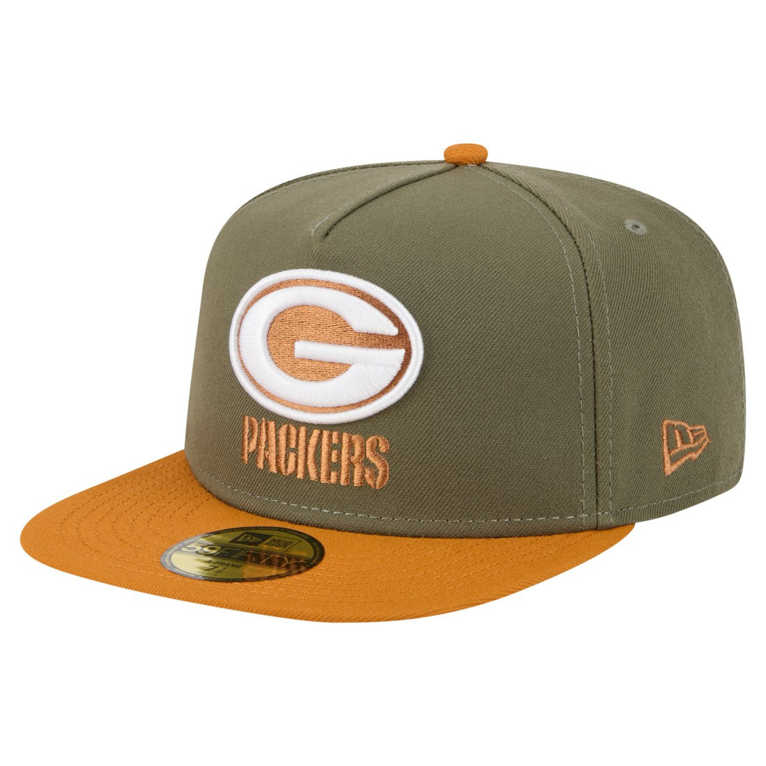 Color Pack A-Frame 59FIFTY Fitted Hat - Green Bay Packers Hats