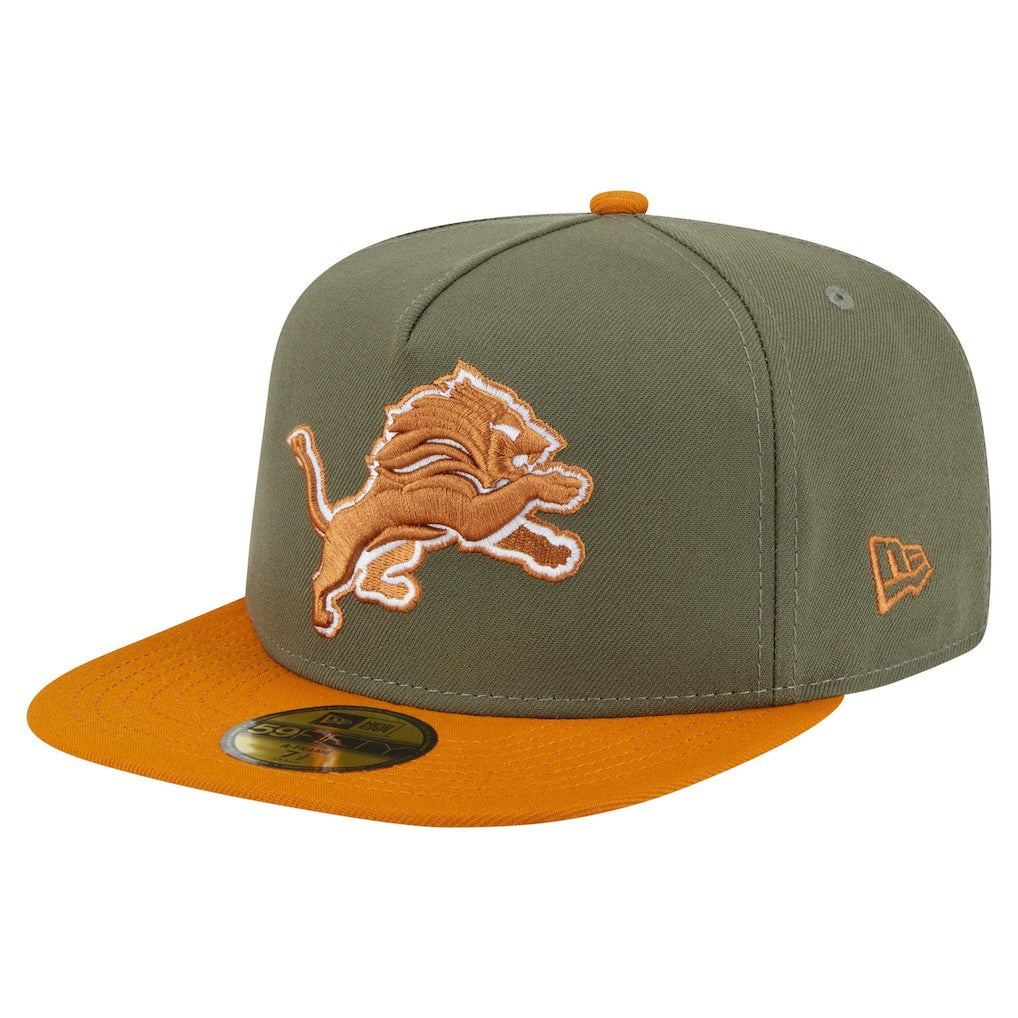 Color Pack A-Frame 59FIFTY Fitted Hat - Detroit Lions Hats