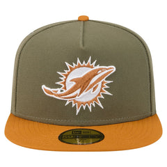 Color Pack A-Frame 59FIFTY Fitted Hat - Miami Dolphins Hats