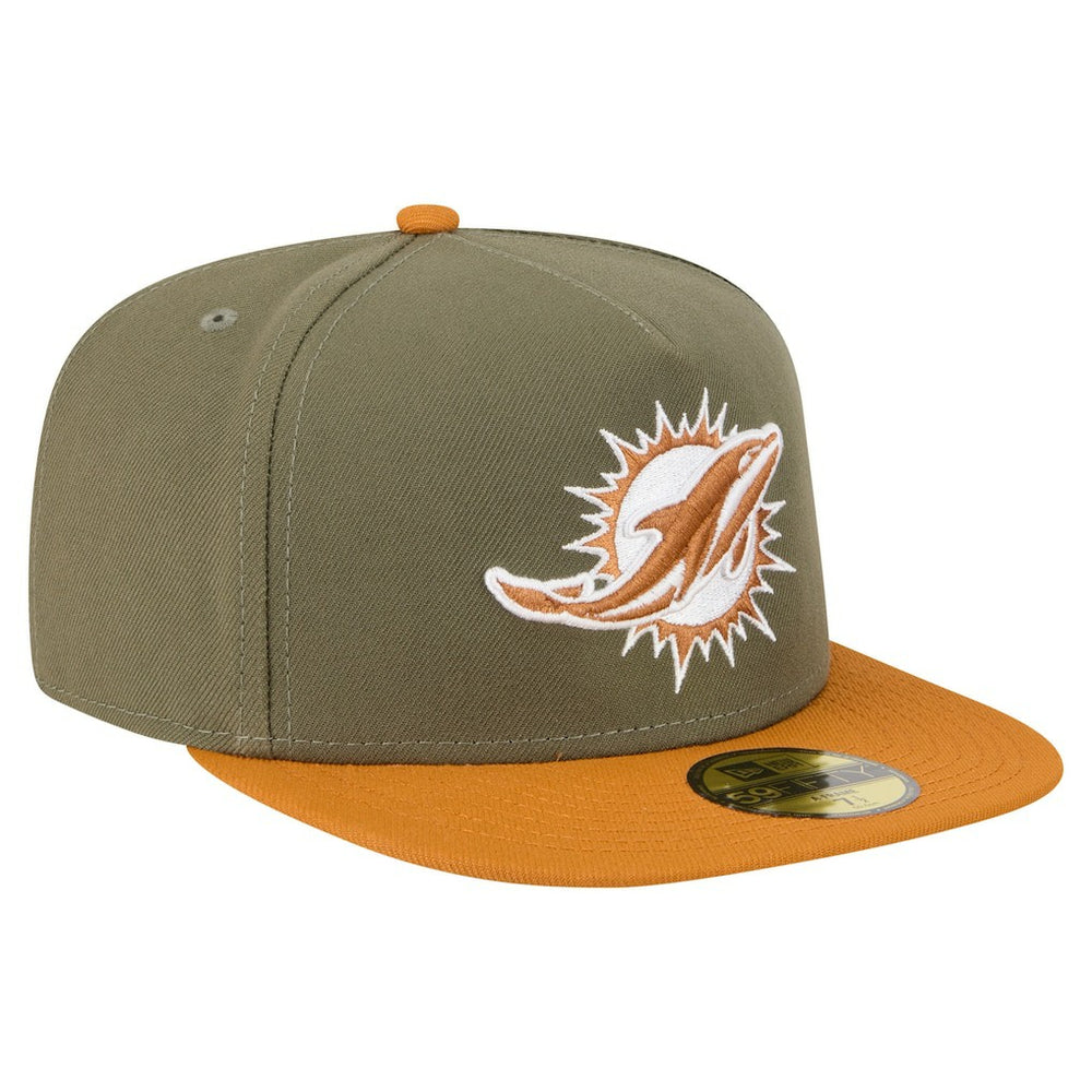 Color Pack A-Frame 59FIFTY Fitted Hat - Miami Dolphins Hats