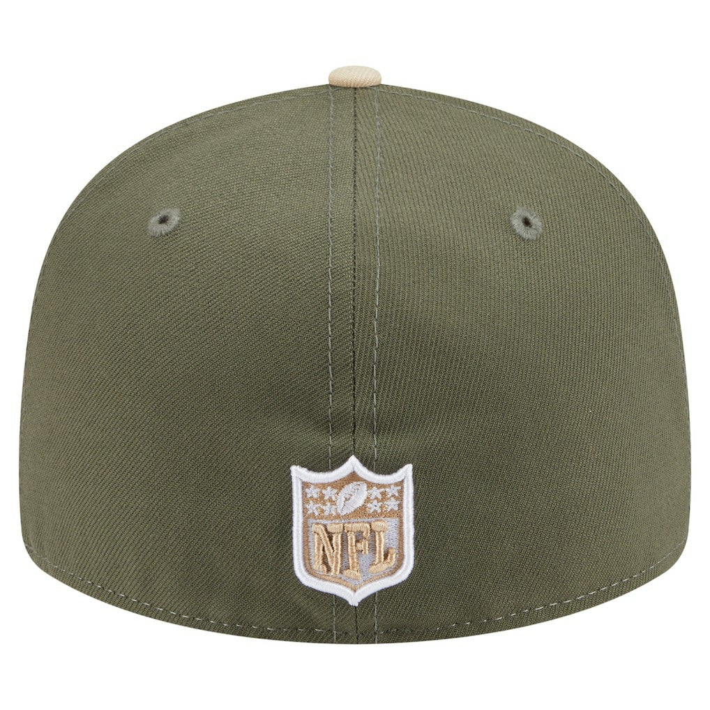 Two-Tone Color Pack Split Panel 59FIFTY Fitted Hat - Miami Dolphins Hats