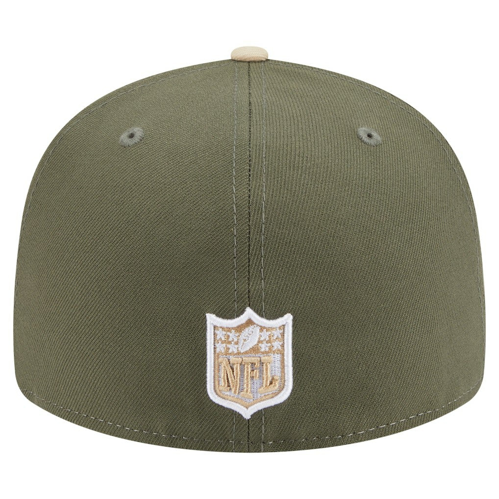 Two-Tone Color Pack Split Panel 59FIFTY Fitted Hat - Pittsburgh Steelers Hats