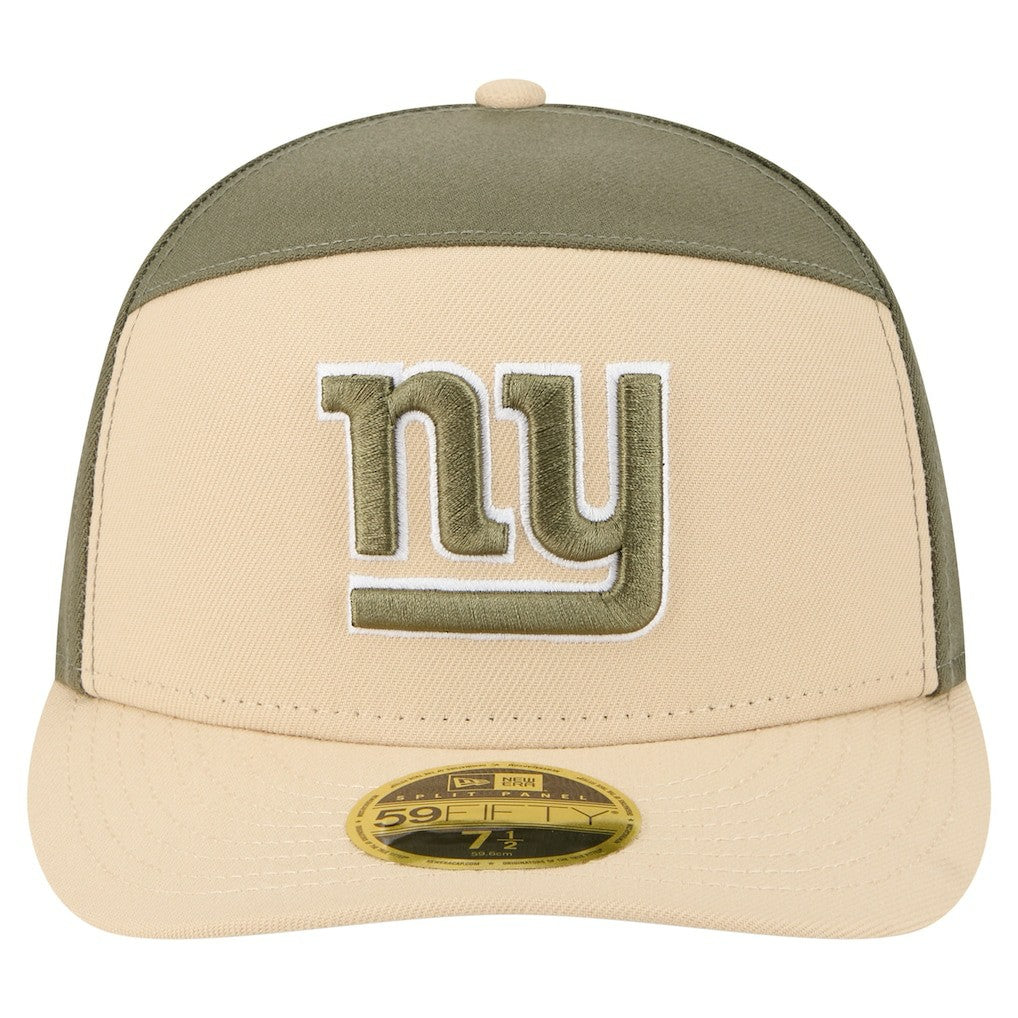 Two-Tone Color Pack Split Panel 59FIFTY Fitted Hat - New York Giants Hats