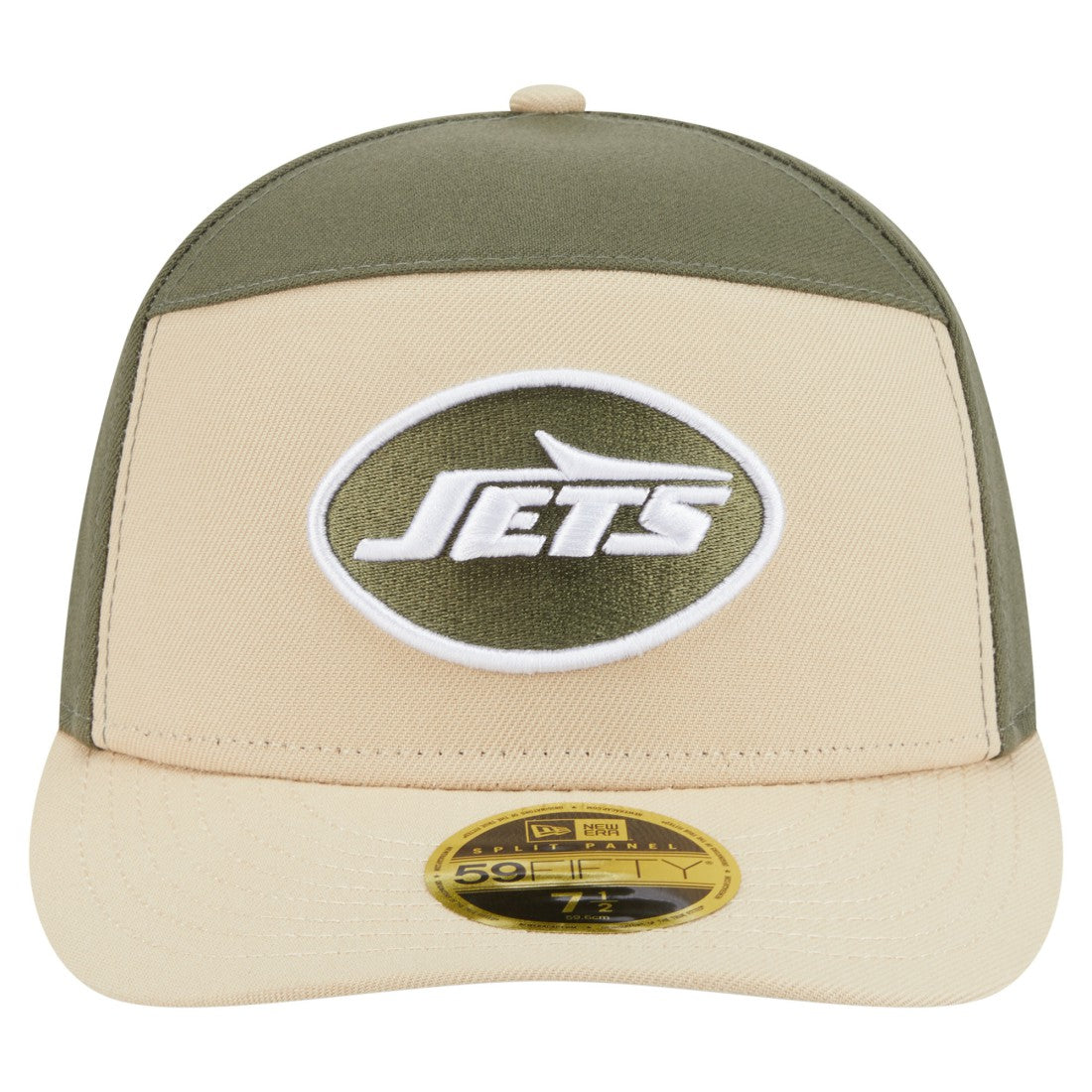 Two-Tone Color Pack Split Panel 59FIFTY Fitted Hat - New York Jets Hats