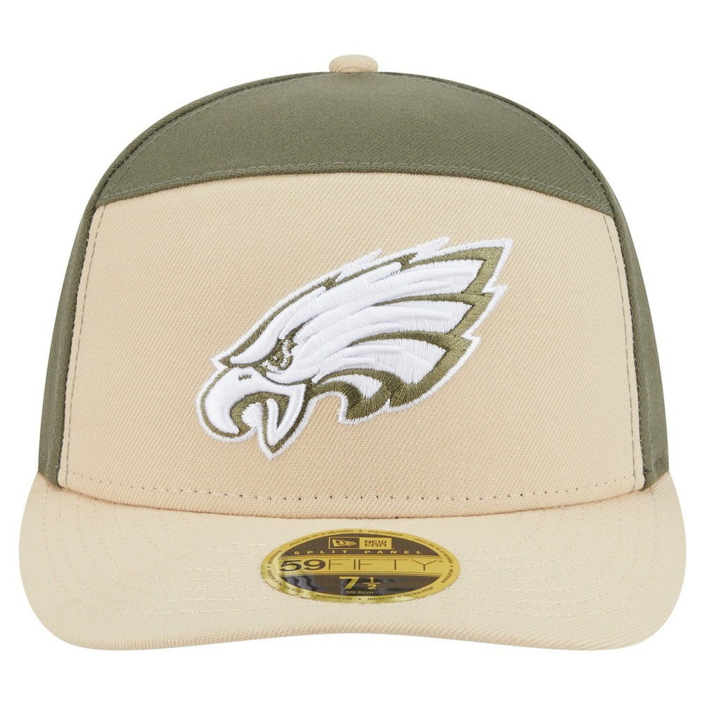Two-Tone Color Pack Split Panel 59FIFTY Fitted Hat - Philadelphia Eagles Hats
