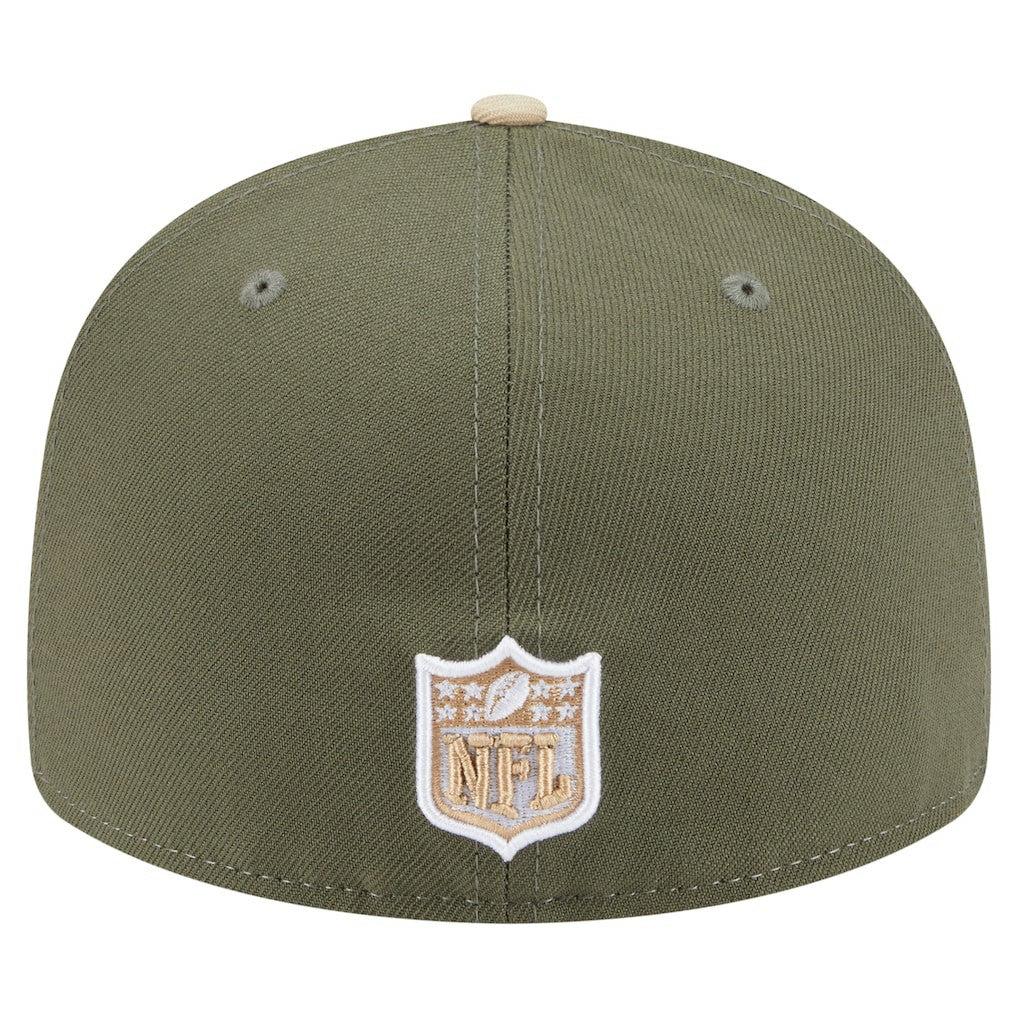 Two-Tone Color Pack Split Panel 59FIFTY Fitted Hat - Philadelphia Eagles Hats