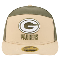 Two-Tone Color Pack Split Panel 59FIFTY Fitted Hat - Green Bay Packers Hats