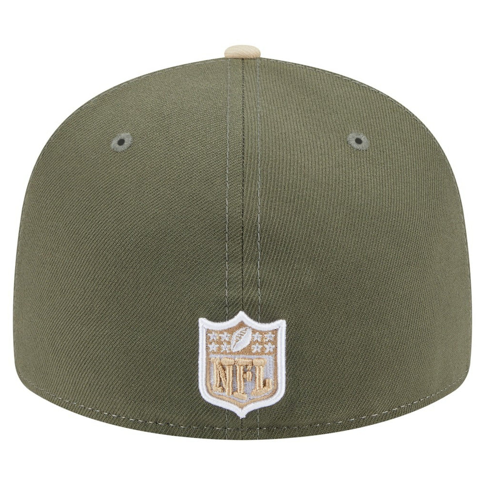 Two-Tone Color Pack Split Panel 59FIFTY Fitted Hat - Detroit Lions Hats