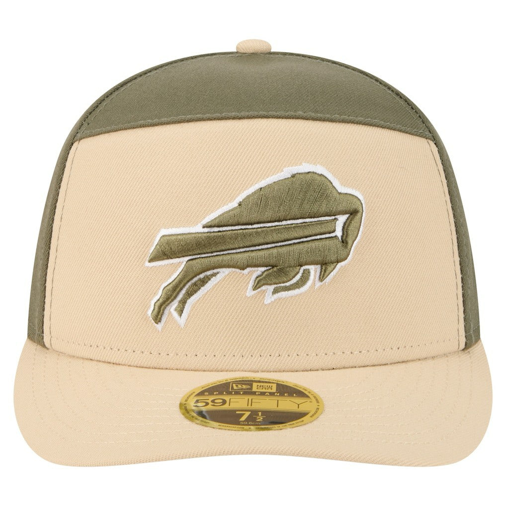 Two-Tone Color Pack Split Panel 59FIFTY Fitted Hat - Buffalo Bills Hats