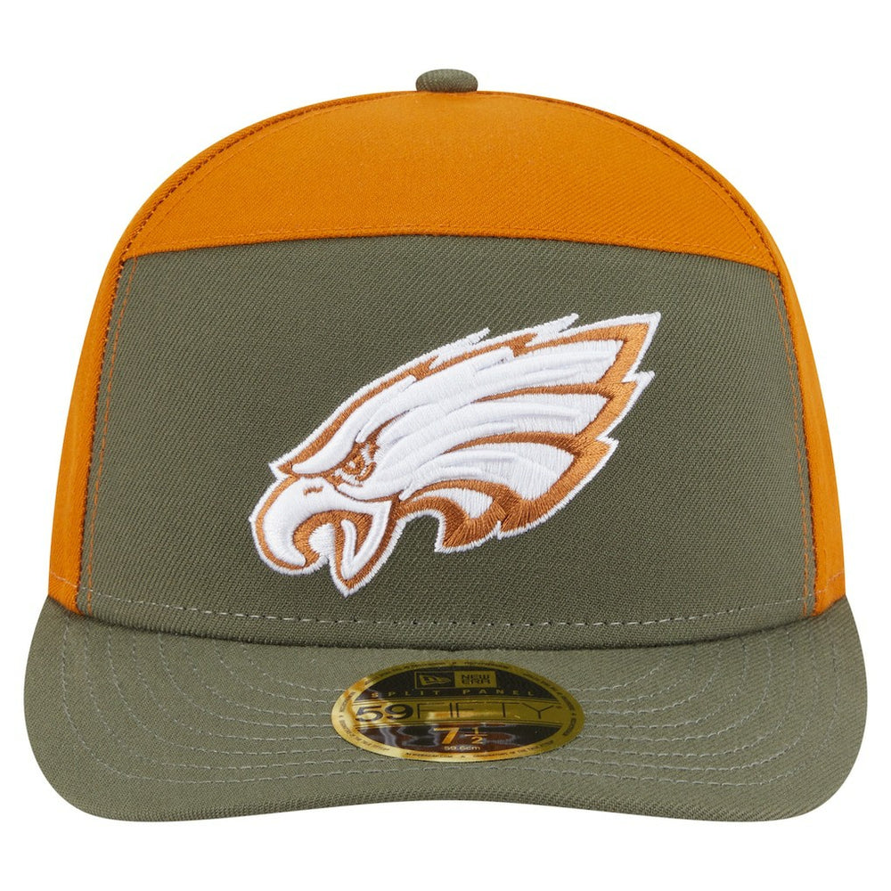 Two-Tone Color Pack Split Panel 59FIFTY Fitted Hat - Philadelphia Eagles Hats